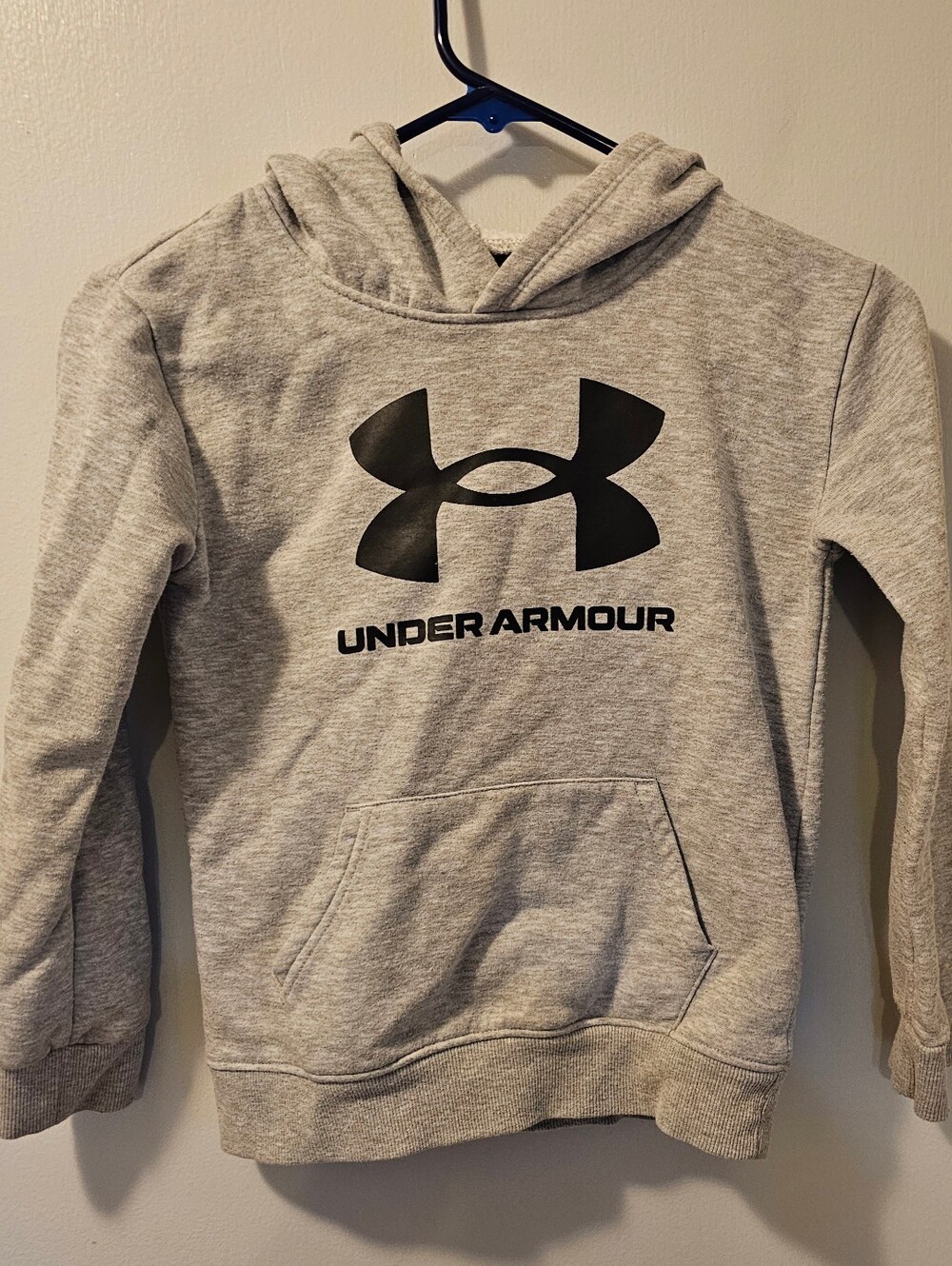 Under Armour Hoodie Gray Youth Size 7